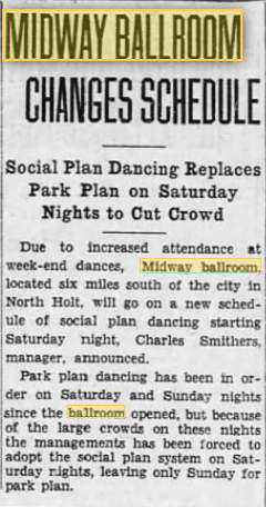 Midway Gardens (Midway Ballroom) - 1932 Article